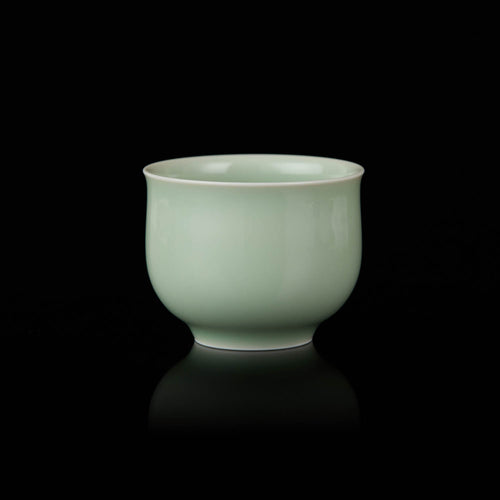 Ou Ware Celadon Arhat Handmade Chinese Tea Cup