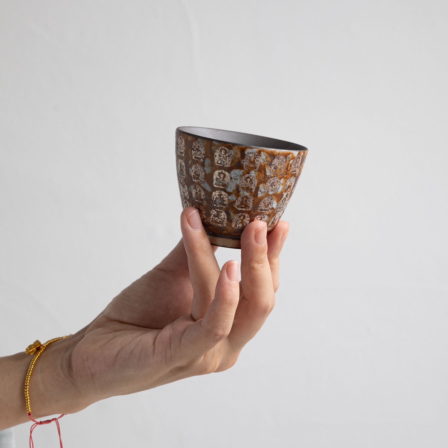 Dunhuang Buddha Ceramic Teacup handmade Chinese ceramic gongfu teacup