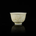Ou Kiln Celadon Peaks and Deer Master Cup handmade Chinese ceramic gongfu teacup