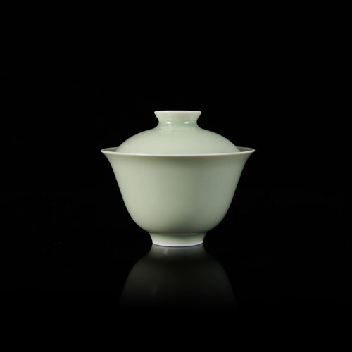 Ou Kiln JiXin Celadon Teacup handmade Chinese ceramic gongfu teacup