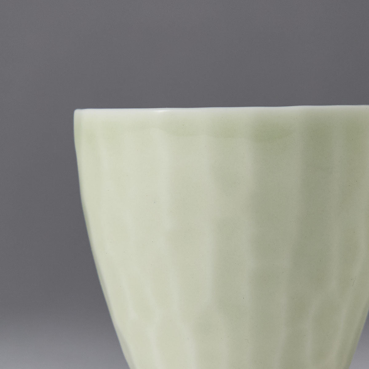 Ou Kiln Hammered Texture Celadon Teacup celadon glaze texture handmade Chinese ceramic teacup