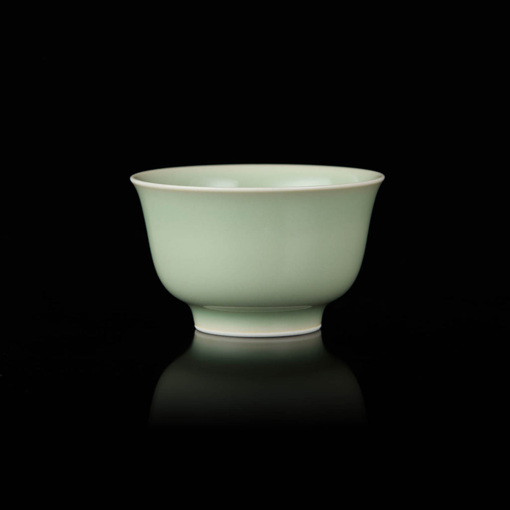Yongle Style Press-Hand Handmade Chinese Tea Cup